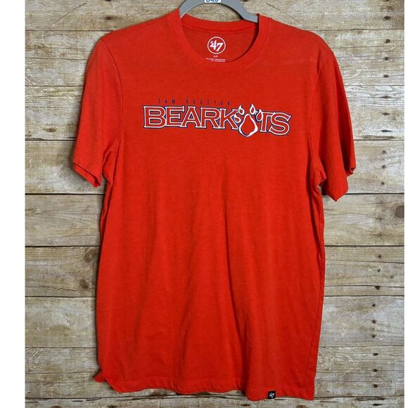 '47 SAM HOUSTON BEARKATS SHSU HUNTSVILLE TEXAS CASUAL CREWNECK TEE SIZE SMALL - Picture 1 of 2